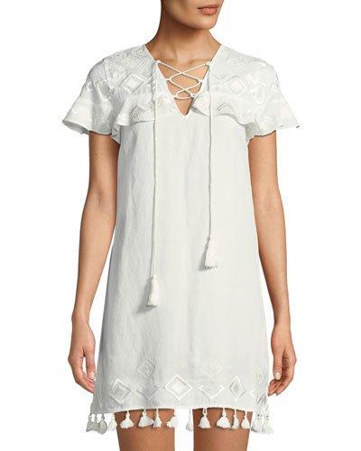 Embroidered Tassel-trim