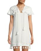 Embroidered Tassel-trim