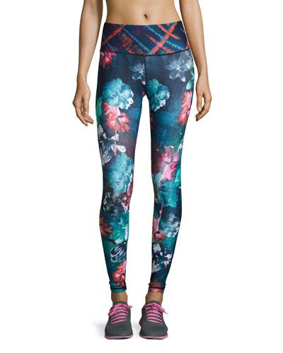 Graphic Floral-print Performance