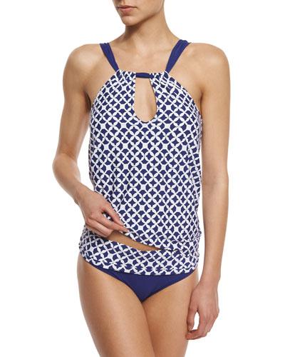 Coastal Geo-printed Fold-over