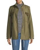 Ash Field Zip-front Utility Jacket
