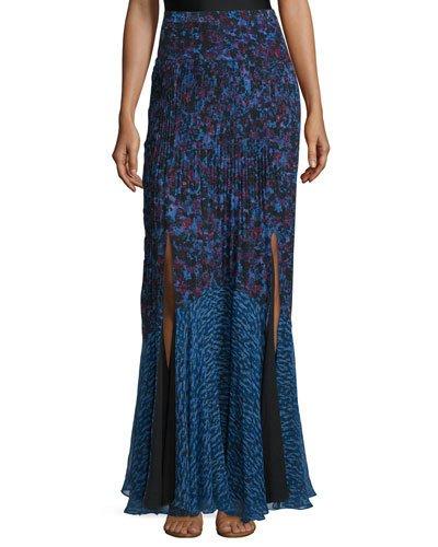 Bouquet Rhapsody Silk-blend Maxi