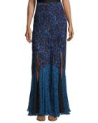 Bouquet Rhapsody Silk-blend Maxi