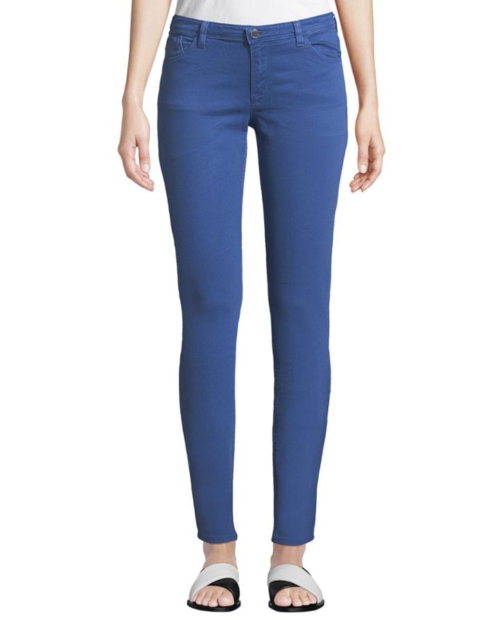 Indaco Mid-rise Skinny-leg Jeans