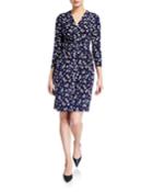Haviland Floral Wrap Dress
