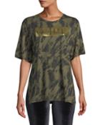 Rebel Camo-print Boyfriend Tee