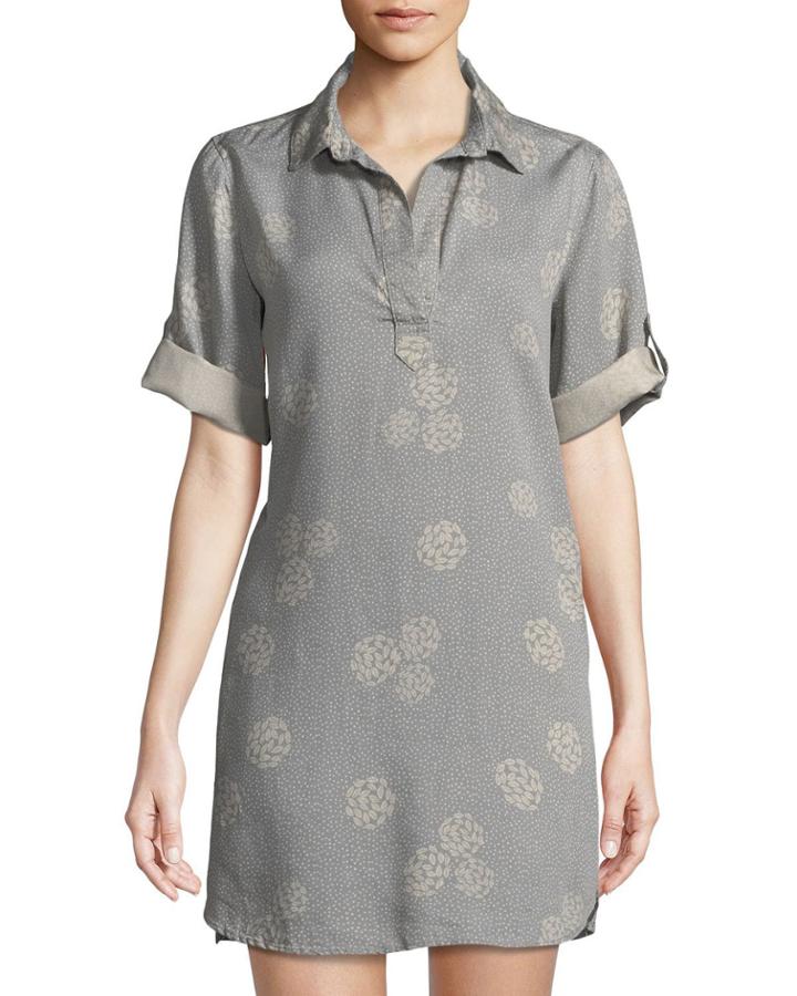 Collared Short-sleeve Tunic