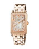 37mm Avenue Of Americas Glamour Diamond Watch W/ Bracelet