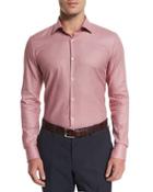 Slim Fit Textured Melange Sport