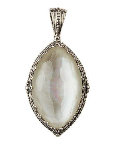 Aura Silver & Doublet Locket Pendant/enhancer