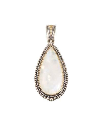 Erato Teardrop Labradorite Doublet Pendant Enhancer