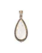 Erato Teardrop Labradorite Doublet Pendant Enhancer