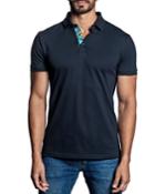 Men's Long-sleeve Knit Polo