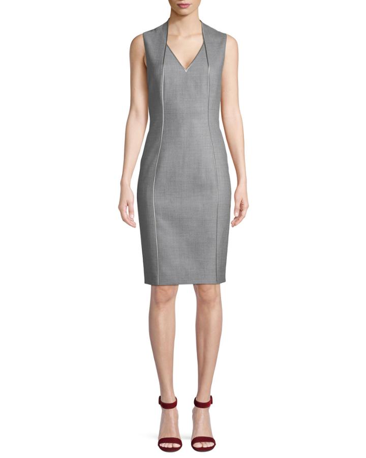 Wendolyn V-neck Sleeveless Wool