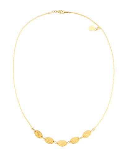 Mango 24k Small Station Necklace