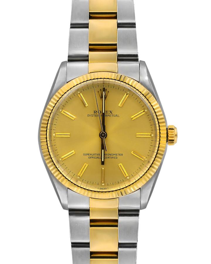 Pre-owned Oyster Perpetual Two-tone Bracelet Watch