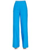 Wide-leg Pants With Elastic Waist