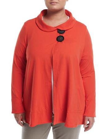 Glamorous Two-button Long-sleeve Cotton Jacket,