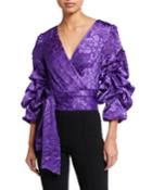 Dominica Wrap Tuck-sleeve