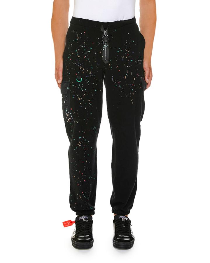 Men's Paint Splatter Cargo