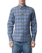Men's Simpson Check Long-sleeve
