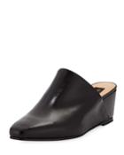 Mercer Smooth Leather Wedge