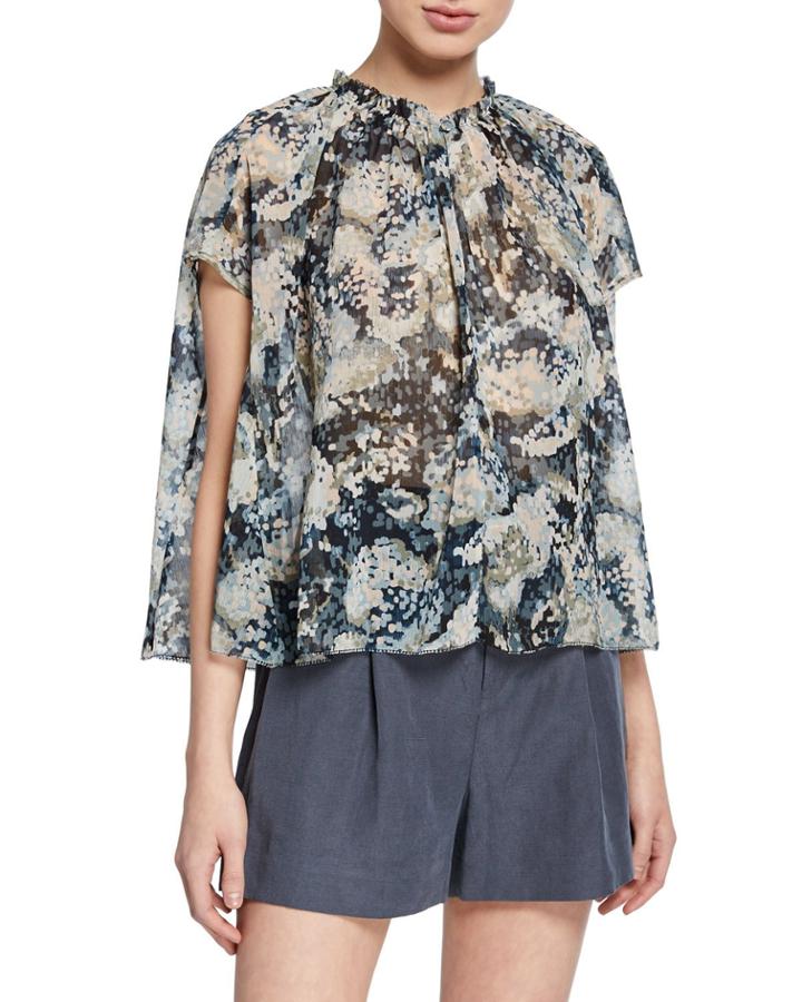 Palls Printed Short-sleeve Top