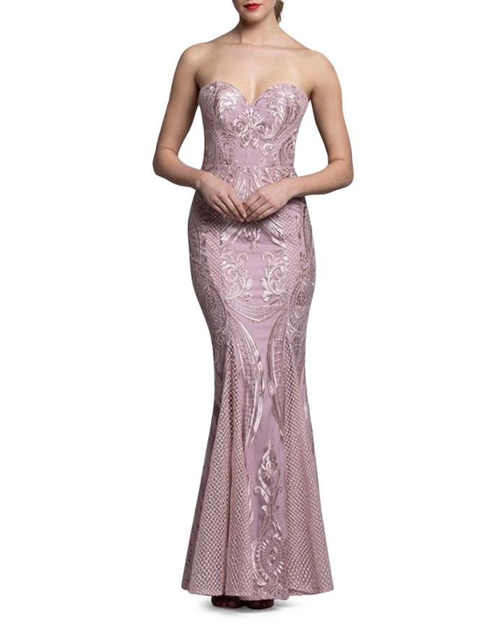 Josie Strapless Sweetheart Gown