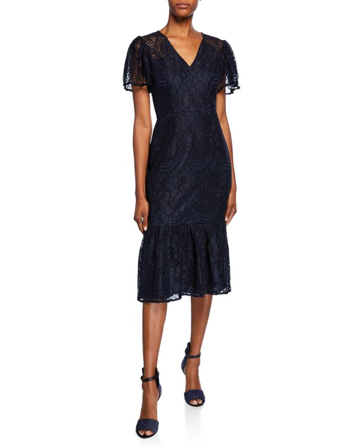 Lace Ruffle Flounce