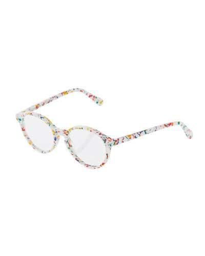 Splatter Paint Square Acetate Optical Glasses
