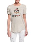 Kolda Short-sleeve Logo Tee, White