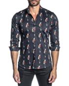 Men's Long-sleeve Astronaut Printed