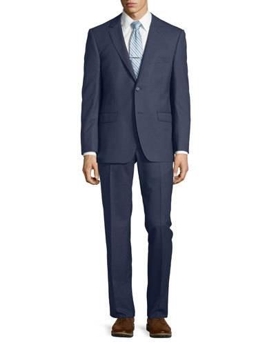 Grid Wool Two-piece