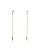Idle Line Chain Drop Earrings