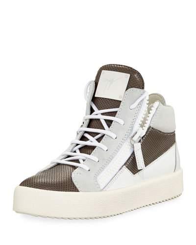 Two-tone Perforated High-top