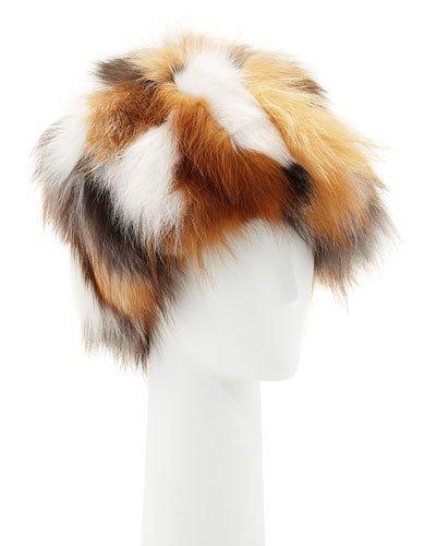 Patchwork Fur Hat