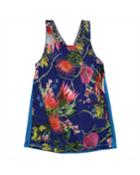 Girl's Oriana Floral Print Tank Top,