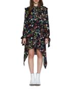 Andrea Floral Print Ruffle