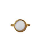 18k Mother-of-pearl Ring,