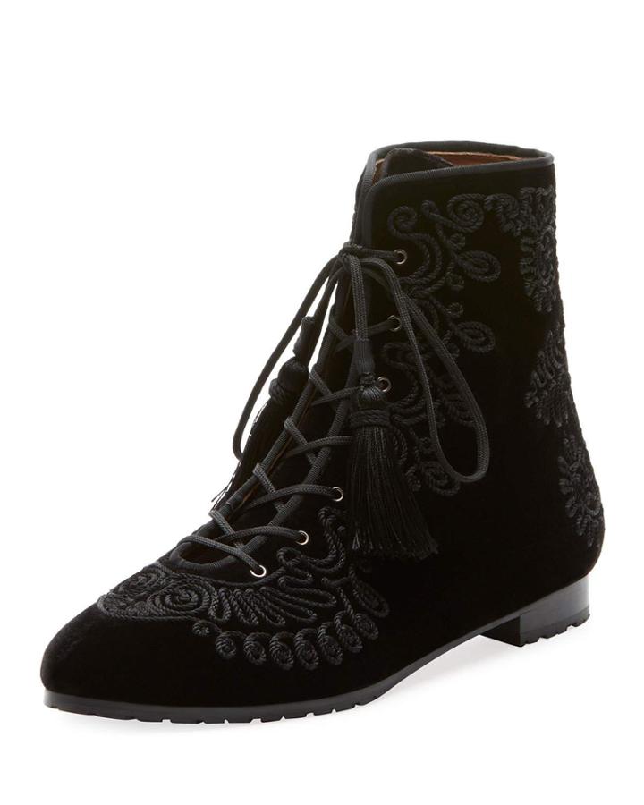 Almaty Embroidered Velvet