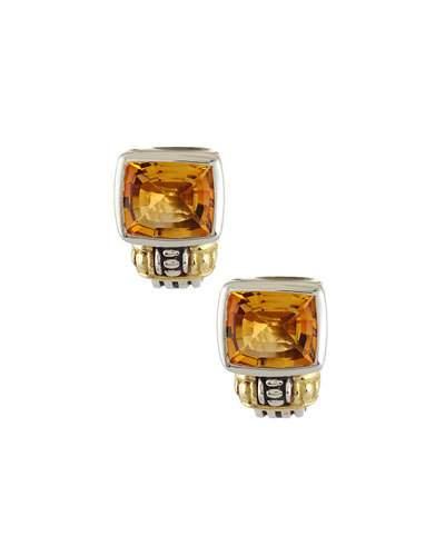 Glacier Now Citrine Earrings