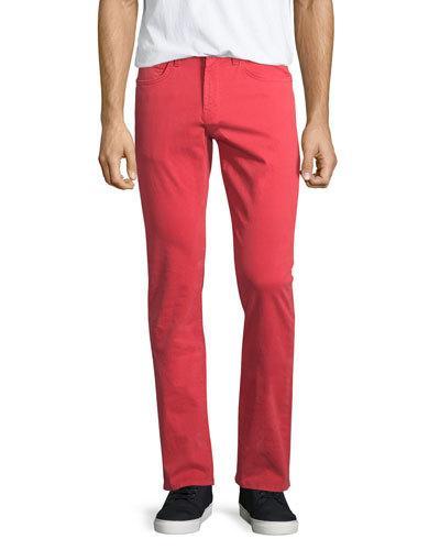 Kane Slim Straight-leg Jeans, Cape Red