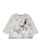 Ebby Winged Horse Print Tee, Size