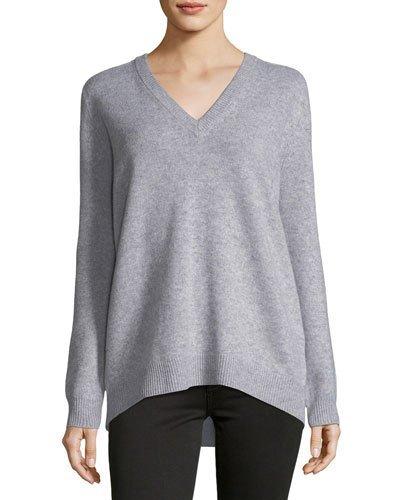 Knit V-neck