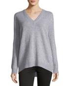 Knit V-neck