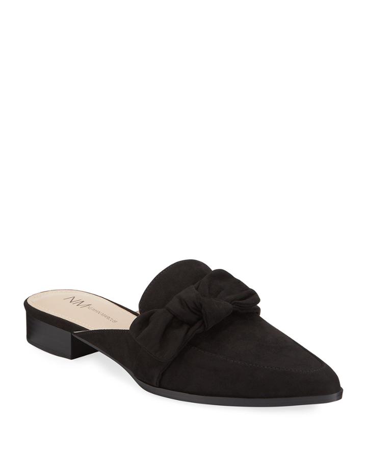 Eager Microsuede Bow