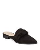 Eager Microsuede Bow