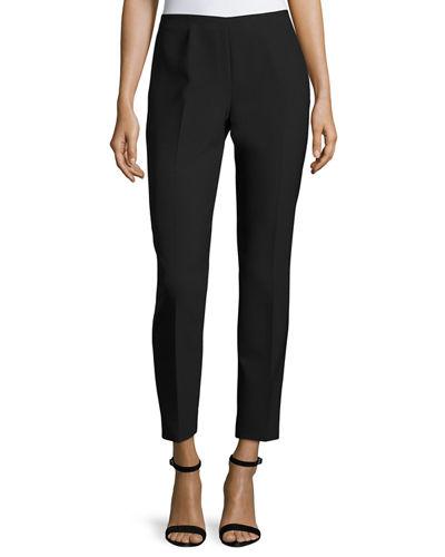 Susan Flat-front Ankle Pants