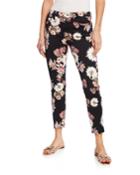 Floral Pattern Ankle