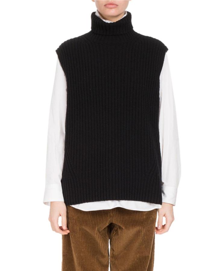 Tisha Ribbed Turtleneck